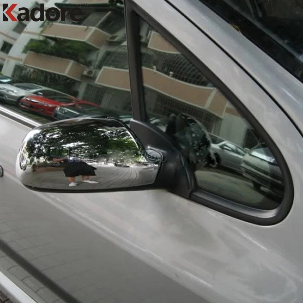 Хромированная Крышка для бокового зеркала заднего вида PEUGEOT 307 ABS аксессуары