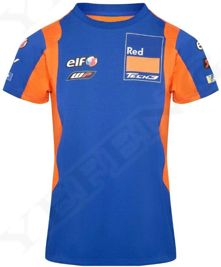 

Motorcycle Red Color Bull Racing Team Motorbike Motocross Moto For Ktm T shirt Clothing Riding Short Sleeve Breathable Jerseys