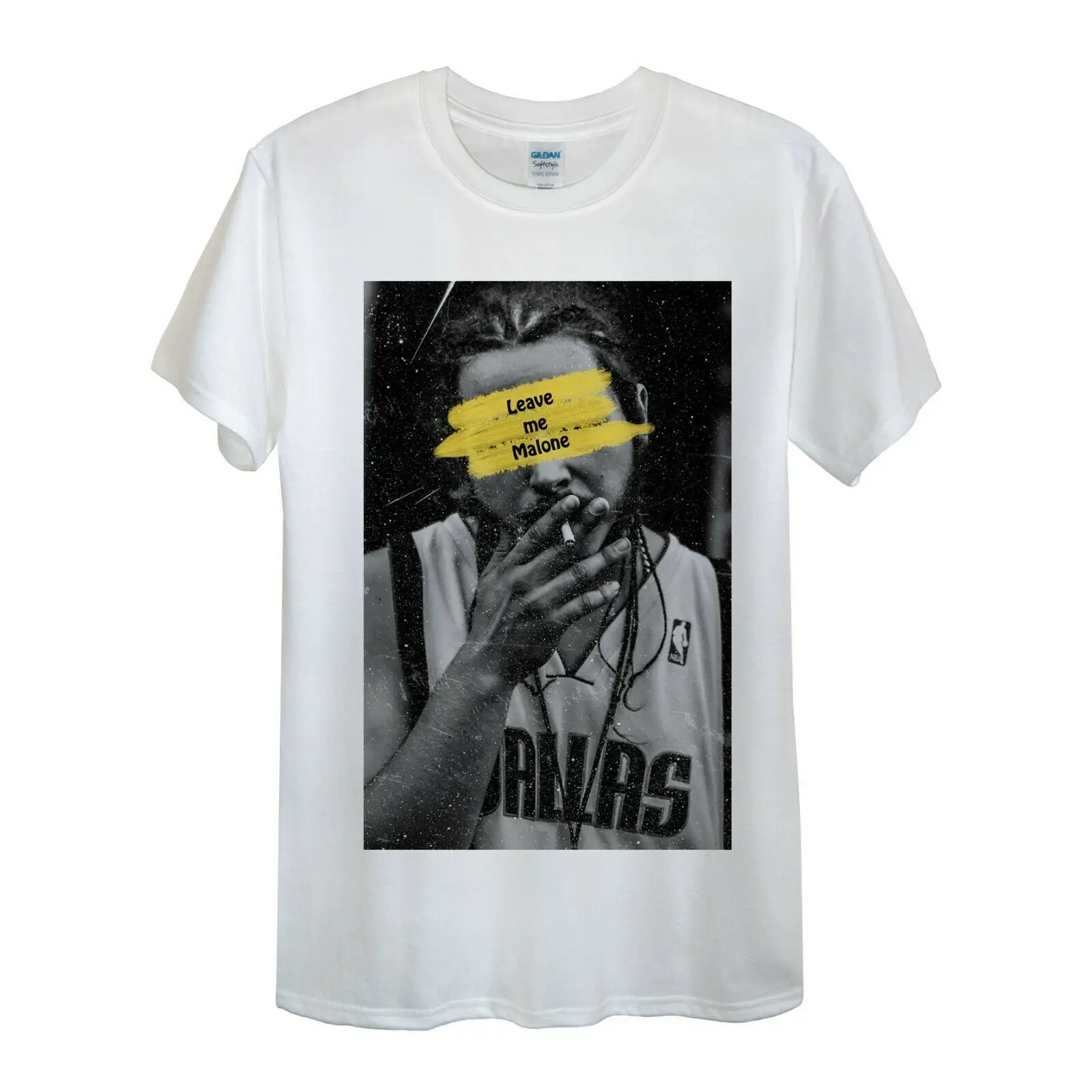 

Post Malone T Shirt Leave Me Hip Hop Rap Stoney White Iverson Men Unisex T-Shirt 2018 Fashion Men Top Tee Plus Size Harajuku