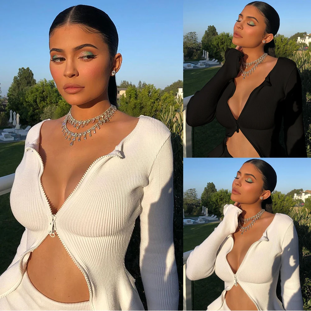 

Новинка, женский осенний свитер на двойной молнии, куртка, тонкое вязаное однотонное пальто, кардиган, свитер, верхняя одежда, короткая, осенняя, теплая, мягкая