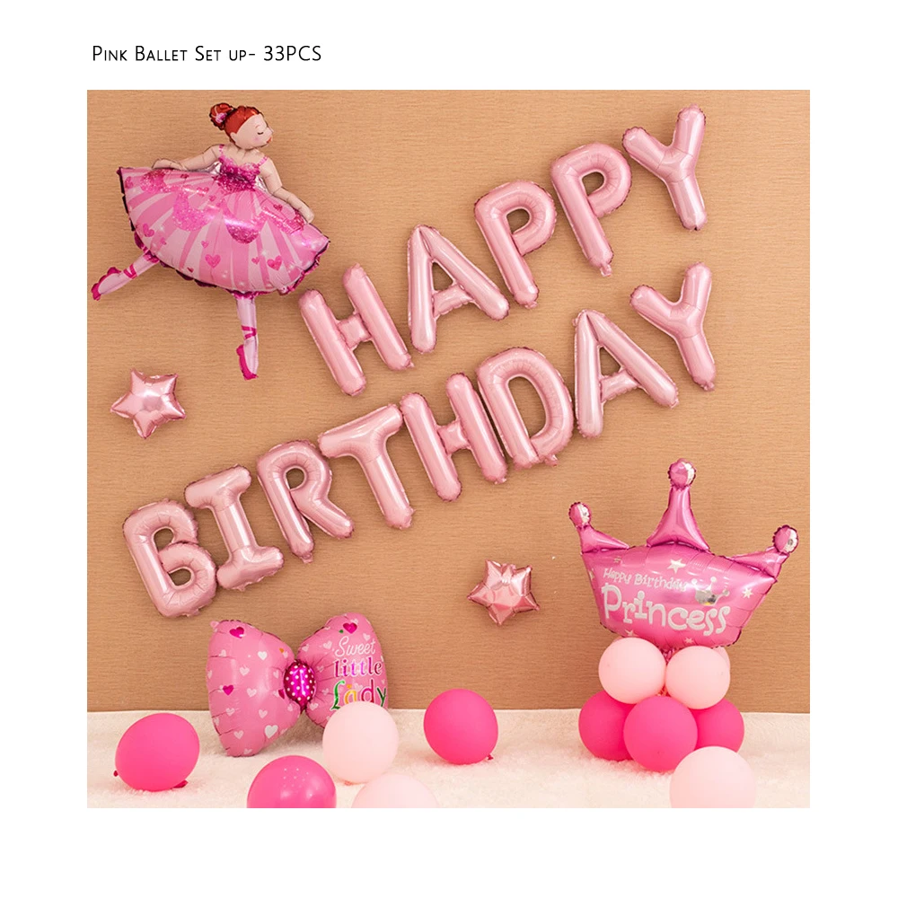 Набор воздушных шаров в виде единорога для дня рождения 1 комплект|Воздушные шары