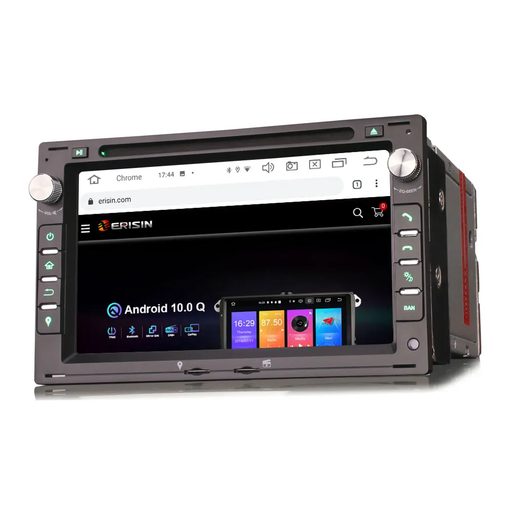 7-дюймовая ОС Android 10 0 автомобильный DVD мультимедиа GPS радио система для Seat Alhambra