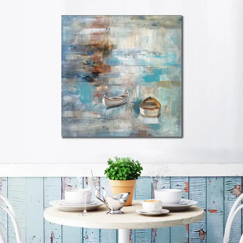 Картина маслом для пейзажа онлайн тихая морская Сильвия Василева картина