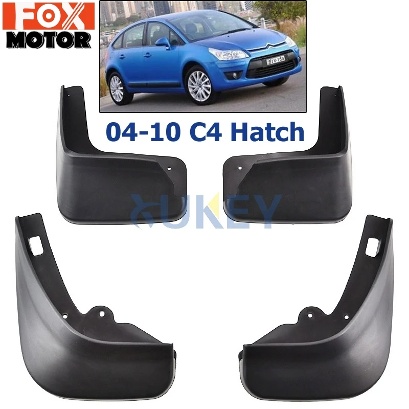 Набор автомобильных брызговиков для Citroen C4 1 2004 2010 Хэтчбек Брызговики крыло
