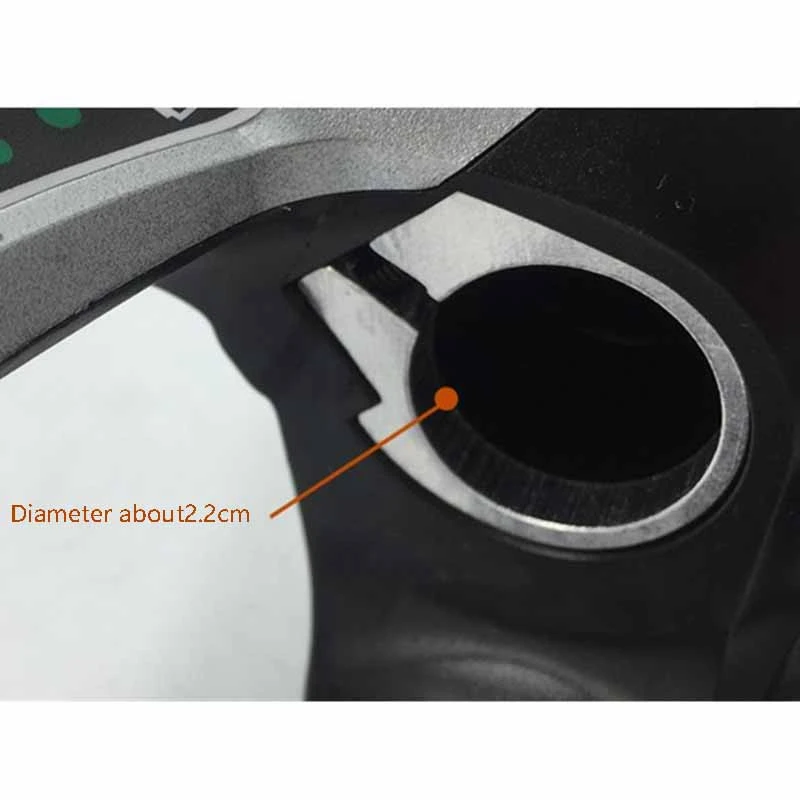 

Ebike Throttle 48V Electric Bicycle Throttle Handle Accelerator, Throttle Grip Electric Scooters with Lock