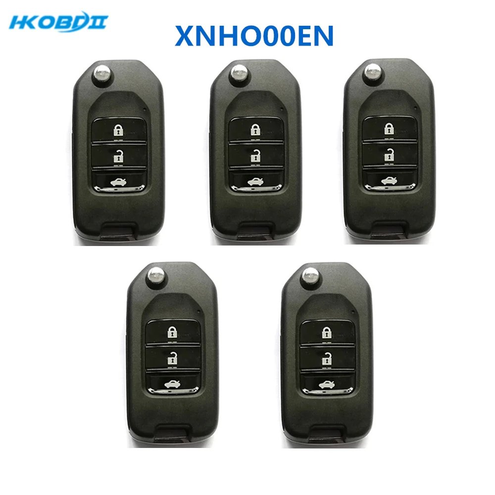 HKOBDII VVDI беспроводной XNHO00EN с 3 кнопками PCF Универсальный электронным чипом VVDI2