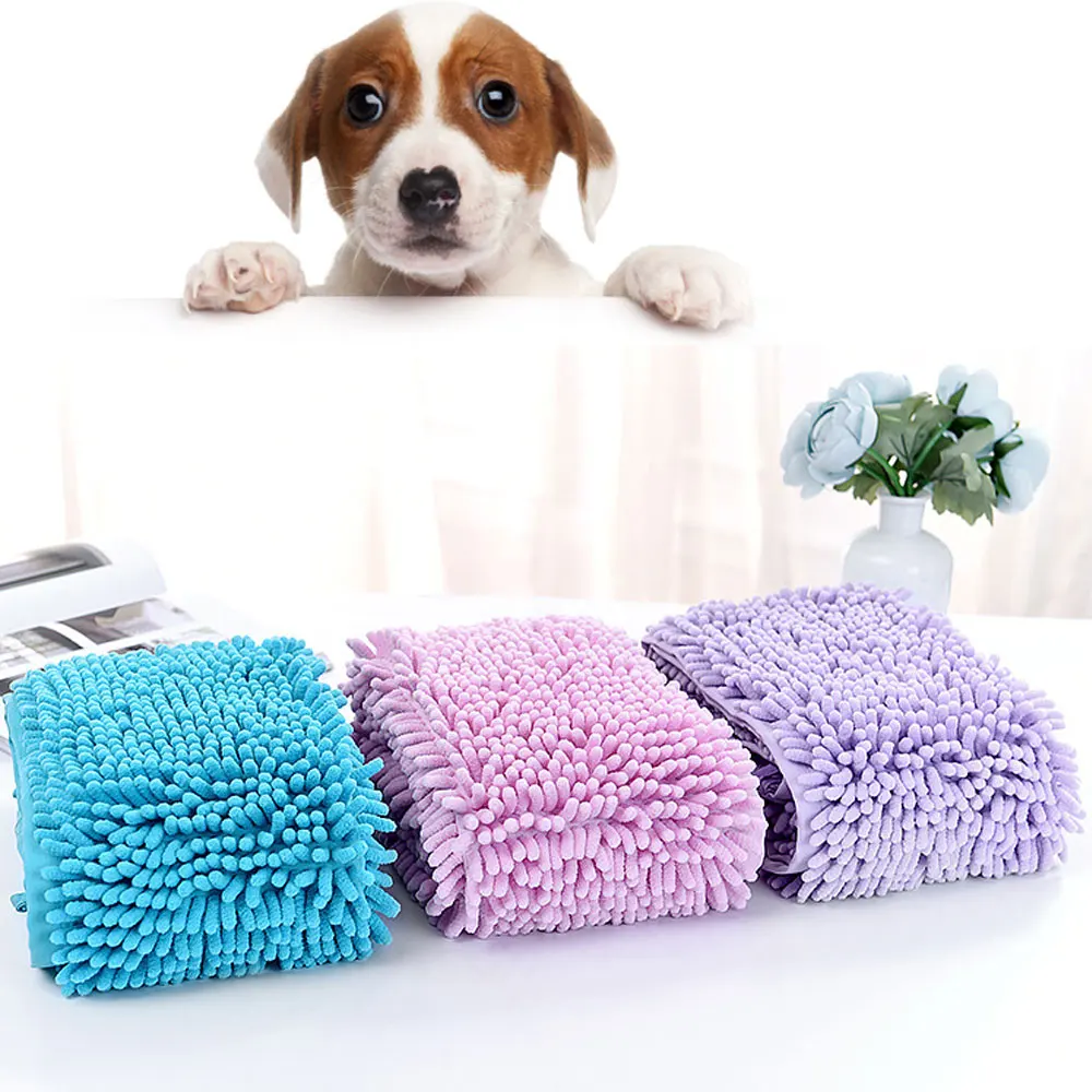 Быстросохнущее абсорбирующее полотенце для груминга собак и кошек |