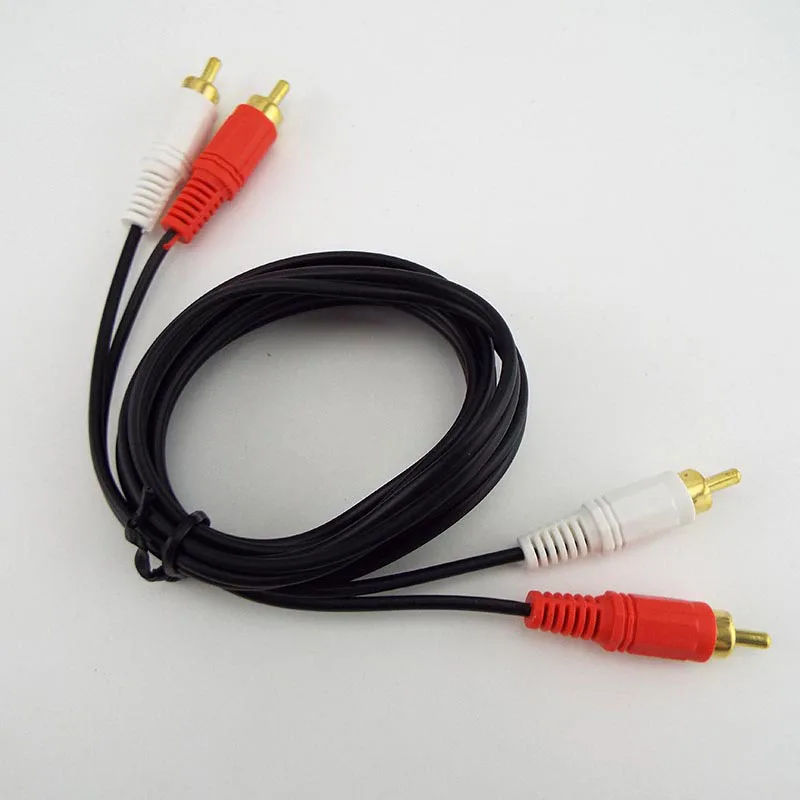 Удлинитель с 2 RCA штекерами на 2RCA штекером кабель-удлинитель двойным аудио