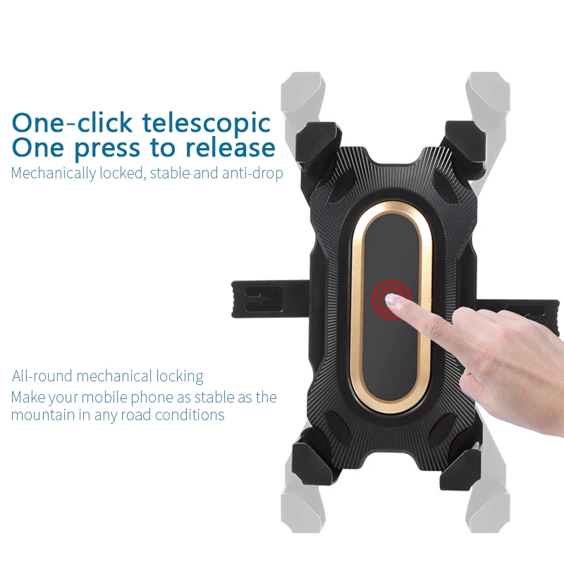 

Bicycle skid phone holder, a universal tool for easily attaching a smartphone to the handlebars of a bicycle,