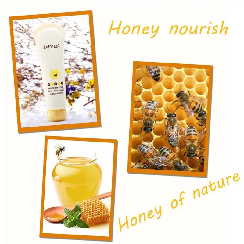 Honey Tearing Face Mask Peel Oil Control Deep Cleaning Blackhead Remover Off Dead Skin Pores Shrink Care | Красота и здоровье