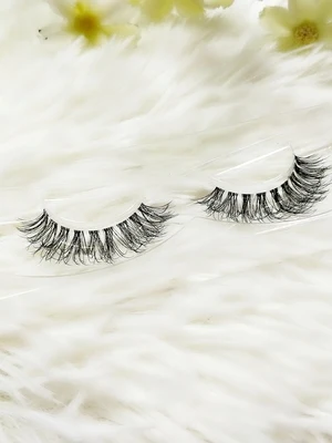 3D стерео пачкающие шелковые белковые накладные ресницы естественная точность