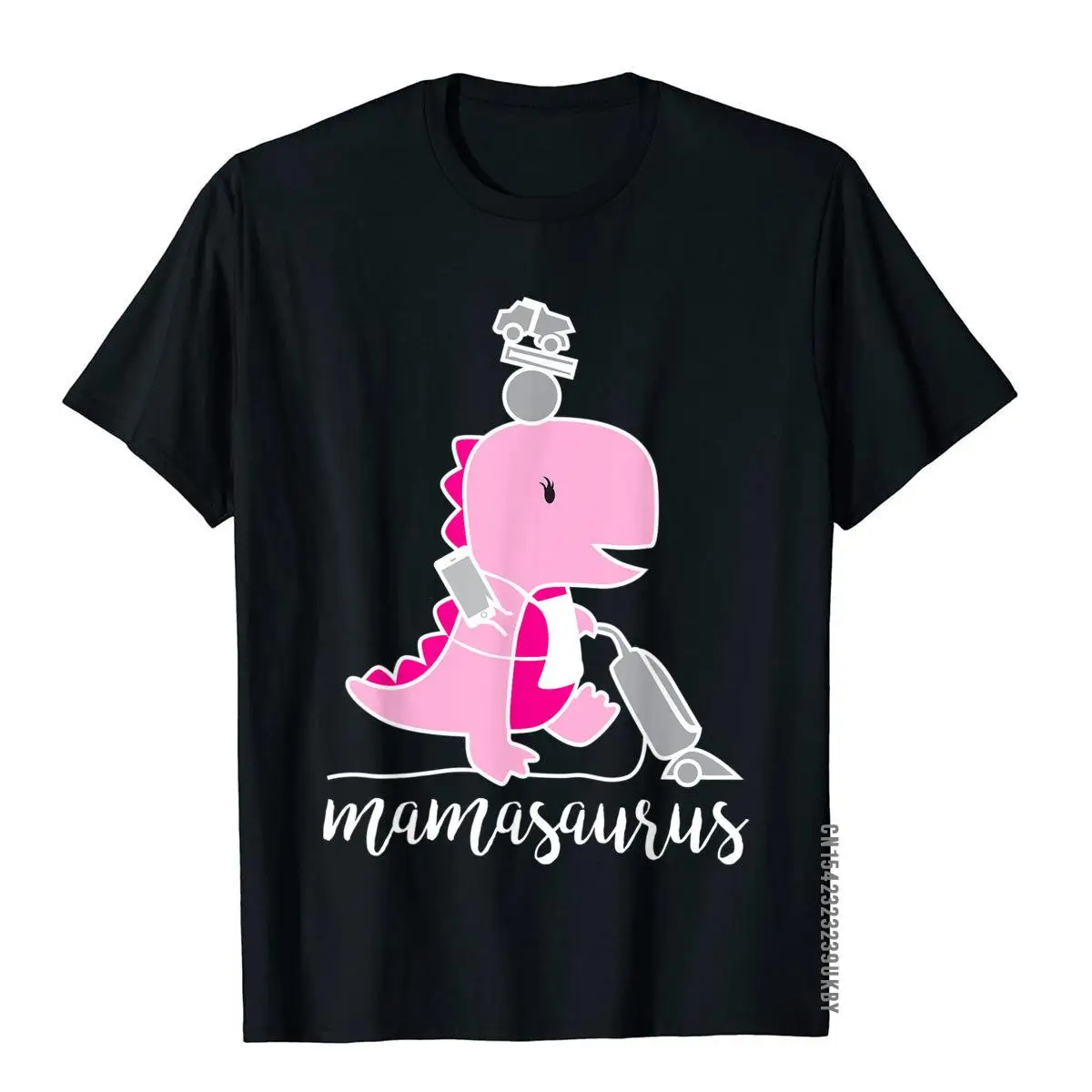 

Mamasaurus T Shirt Multi-Tasking Maven Mother Mama Mom Gift T-Shirts Plain Cotton Normal Casual Men's Tops Shirts