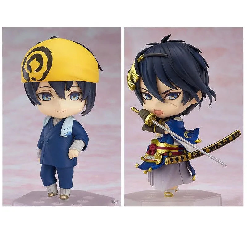 Экшн-фигурки из аниме Touken Ranbu Online Mikazuki Munechika Q мультяшная ПВХ фигурка Мини