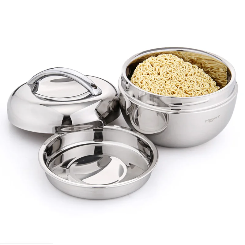 304 нержавеющая сталь двойная стенка вакуумный термический Ланч бокс для детей