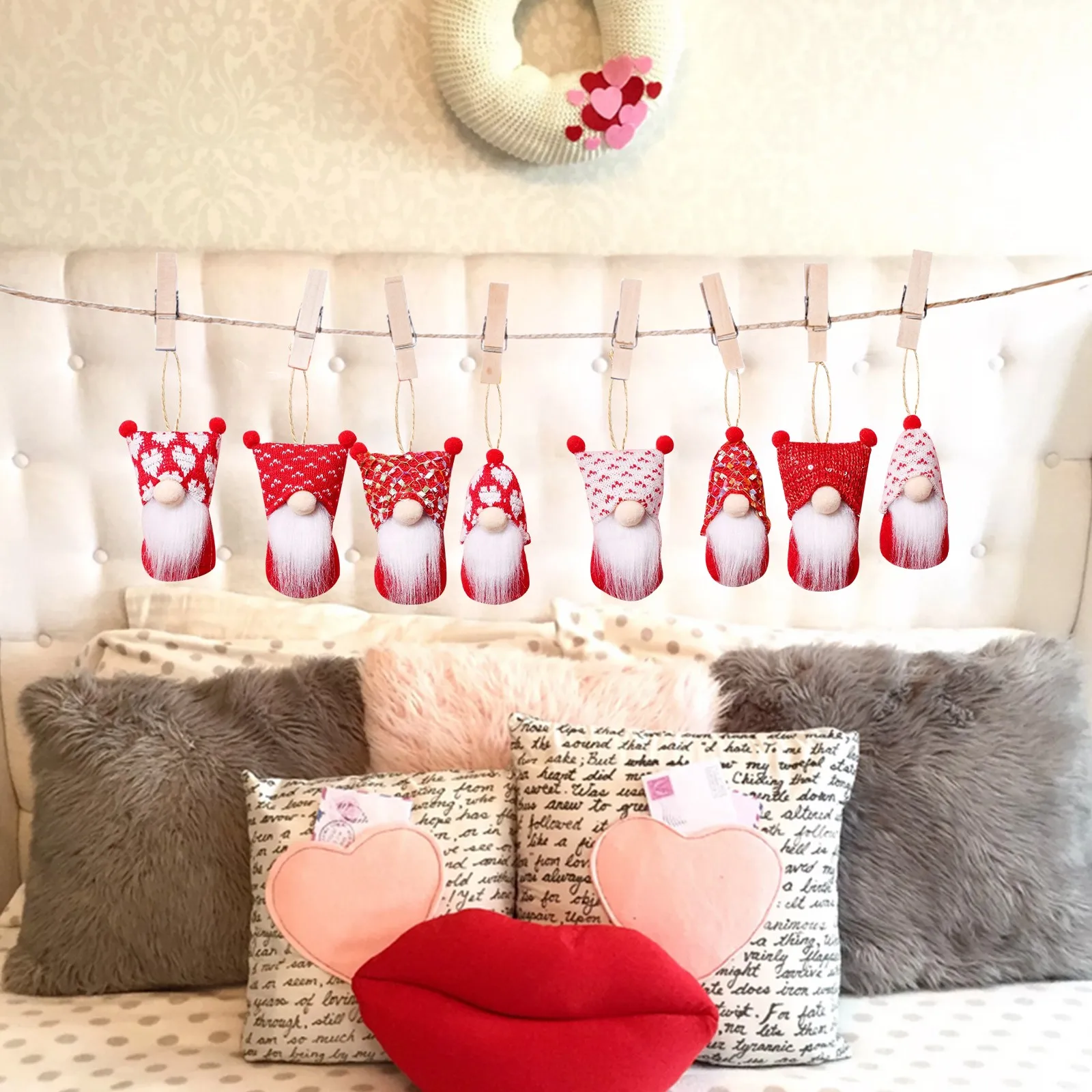 5 шт. плюшевая кукла для пожилых без лица на День святого Валентина жены подруги