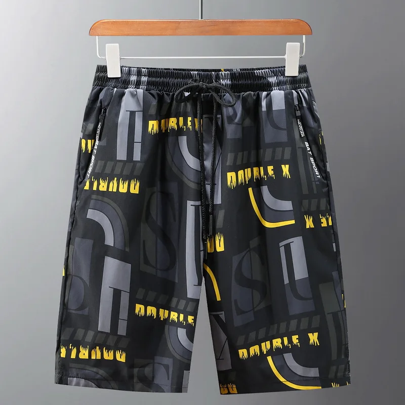 Шорты мужские летние свободного покроя с принтом до колена 10XL/9XL/8XL/7xl/6xl/5xl|Мужские