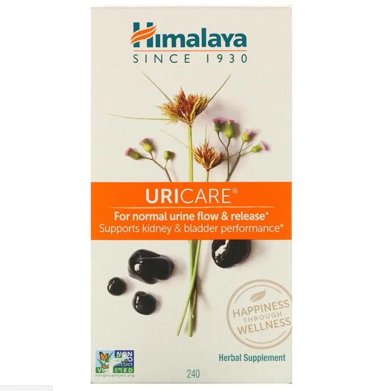 

Himalaya UriCare 240 Vegetarian-Caps For Normal Urine Flow & Release
