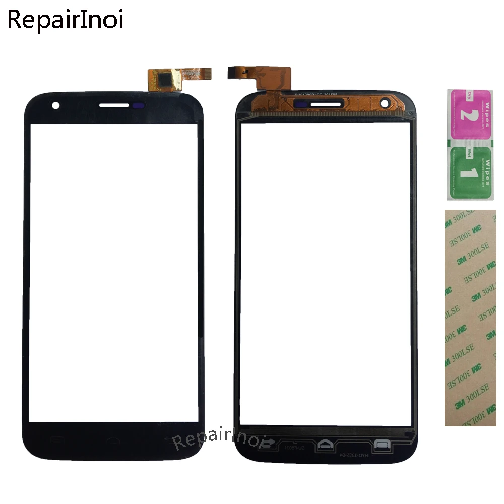 

10pcs Touch Screen For Doogee Y100 Pro Touch Screen Outer Glass Panel Touch Screen Digitizer 3M Glue