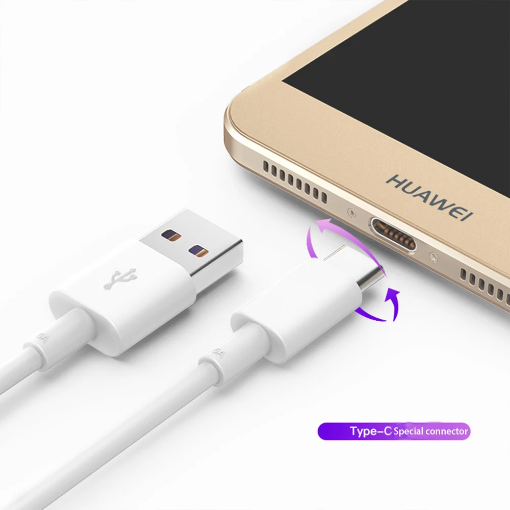 Зарядный кабель USB 3.1 Type-C для Huawei P30/P20 Pro lite/Mate20/10 Pro/P10 Plus | Мобильные телефоны и