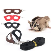 3pcsset anti knot anti biting strap pet training leash rope traction rope for hamster mouse rat squirrel small animals supplie