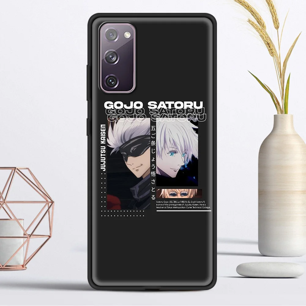 

Jujutsu Kaisen Soft TPU Case for Samsung Galaxy S21 S20 Ultra S20 FE S10 Lite S10E S9 S8 Plus 5G Luxury Phone Coque