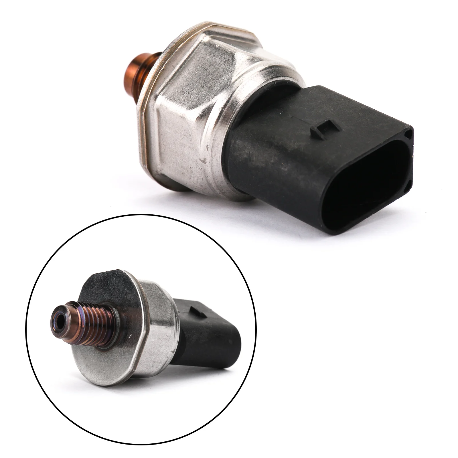 

Areyourshop 55PP07-02 Fuel Rail Pressure Sensor Fits Mercedes-Benz For Kia Carnival Sedona Bongo 55PP07-01 Car Auto Parts