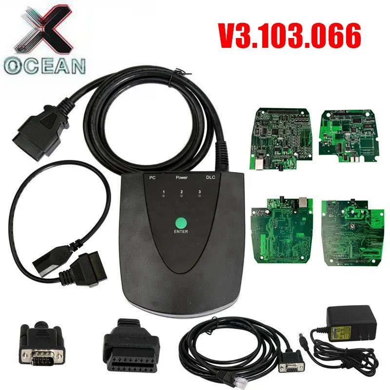 Новейший диагностический инструмент V3.103.066 для Honda HDS HIM с двойной платой Z TEK