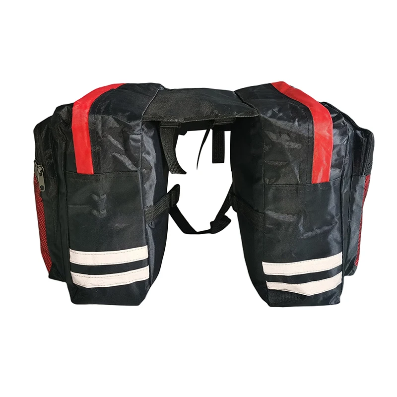 1Pcs Bike Double Saddle Bag Luggage Motorcycle Rainproof Suitcase Saddlebags Bicycle Rear Shelf Package | Спорт и развлечения