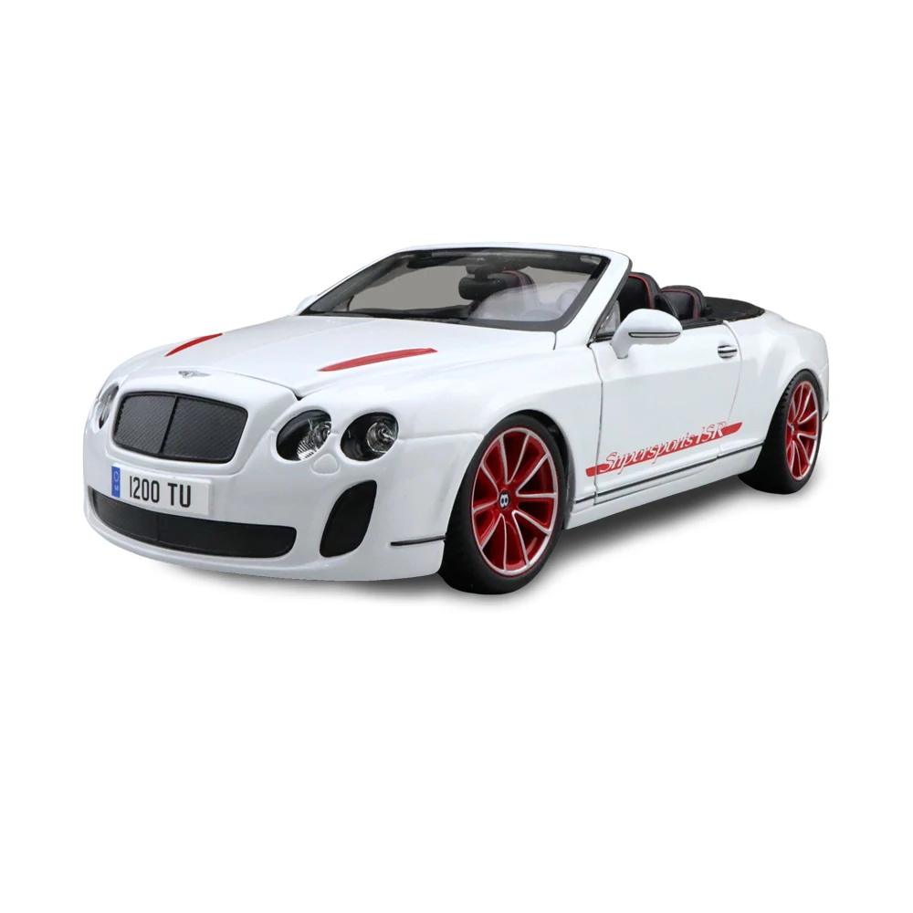 

1:18 Bentley Supersports Convertible ISR Bburago 11035 Diecast Model Car Toys Boy Girl Gifts