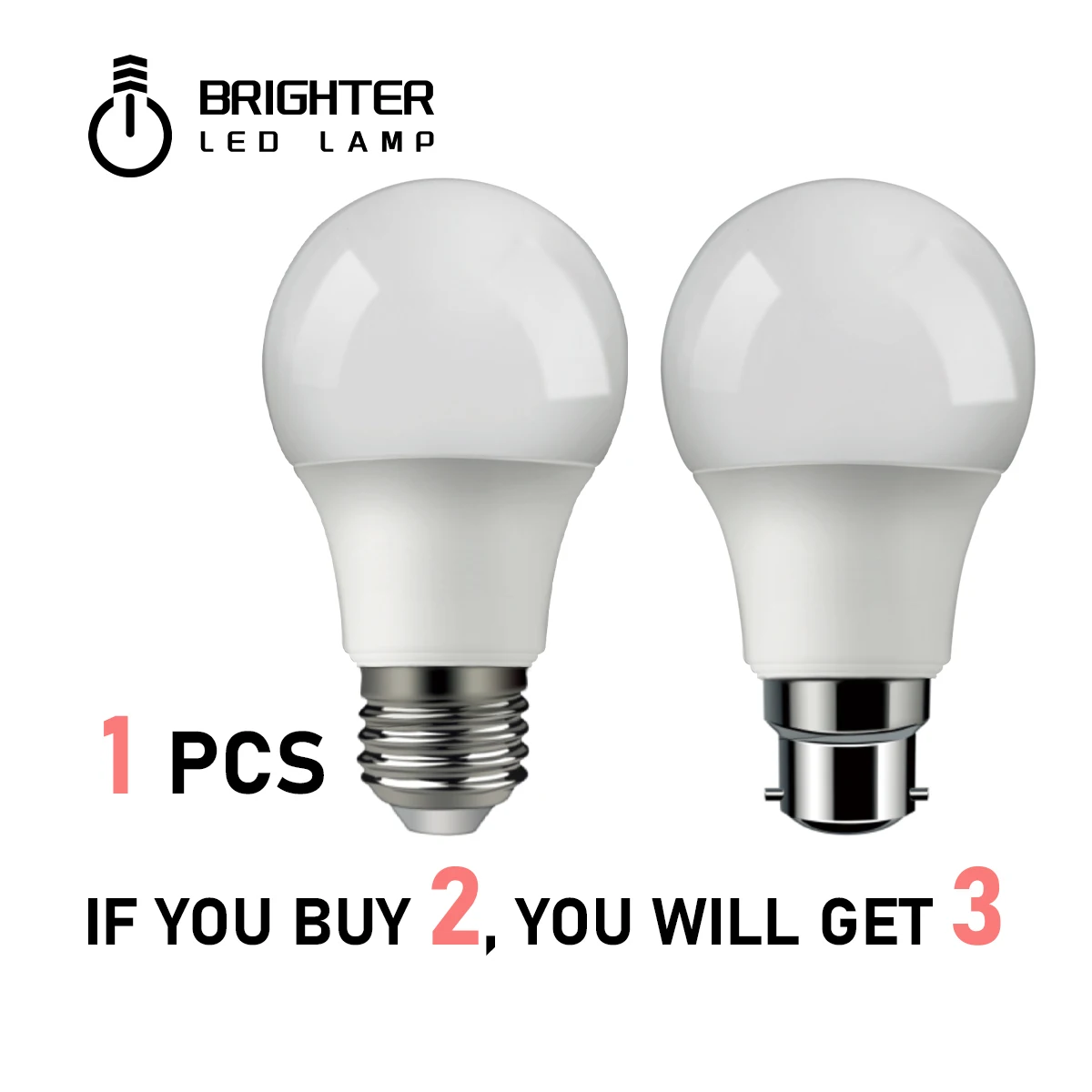 (Купи 2 и получи 1 бесплатно) сверхъяркая Светодиодная лампа A60 9 Вт B22/e27 3000/6000k 1 шт. энергосберегающая лампа для украшения дома и офиса