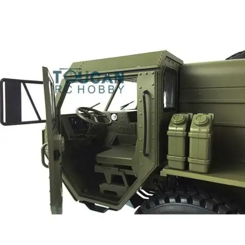 

US Stock HG 1/12 RC P803A Military Dumper Truck Model 8*8 Chassis Motor Servo 8CH Radio TH16473-SMT1