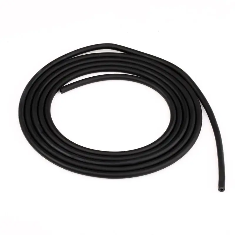 2 м черный 2x5 мм натуральный латексный каучук хирургическая трубка эластичная