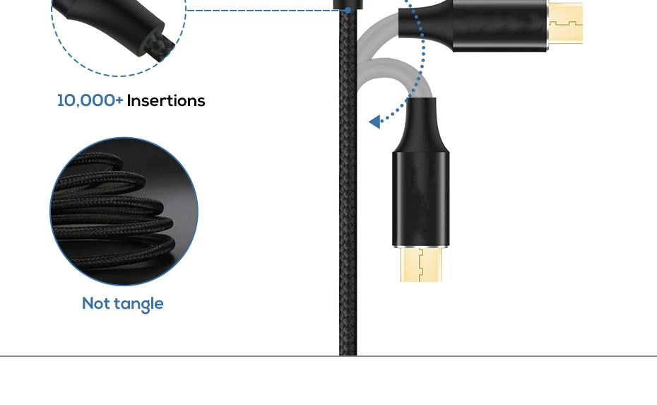 Магнитный мини-кабель-usb для samsung Xiaomi huawei Micro usb type C нейлоновый Плетеный светодиодный кабель USB C для IPhone X XS Max