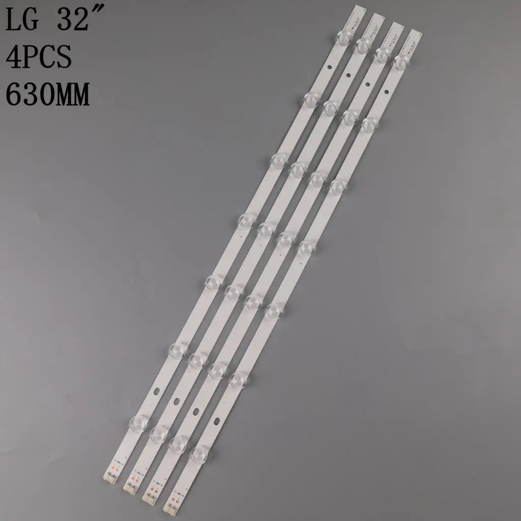 4 Pieces 630mm 7leds LED Backlight Strip for LIG 32LS315H 32ls3450 TV innotek 32