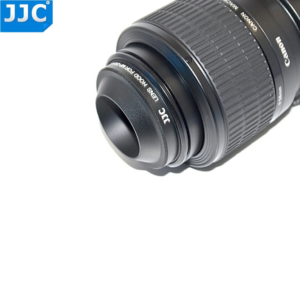 JJC бленда объектива винт для CANON MP E 65 мм f/2 8 1 5x макро фото заменяет E65|Бленды| |