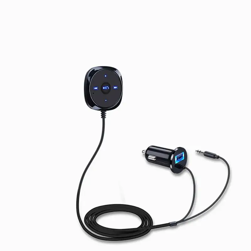 10 шт. автомобильный Bluetooth вспомогательный аудиоресивер адаптер громкой связи
