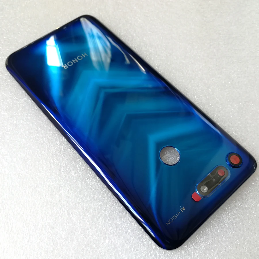 Оригинальный чехол для Huawei Honor View 20 Задняя стеклянная крышка аккумулятора задняя