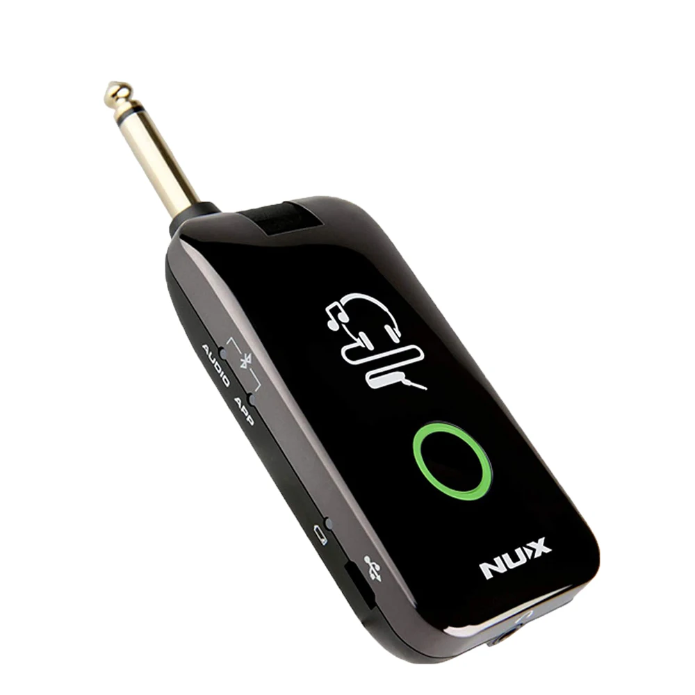 Nux Mighty Plug MP 2 гитарные и басовые моделирующие наушники Amplug с Bluetooth 13 моделей