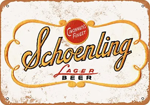 

Metal Sign - Schoenling Lager Beer - Vintage Look