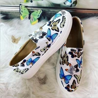2021 single shoes spring new casual fashion trend wild round head flat bottom women low top one step womens shoes trend zz127