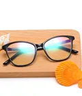 С защитой от УФ-светильник оправа для очков в стиле кошачьи глаза Для женщин мужские простые прозрачные оптические очки сине-Блокировка Compute оправы очков