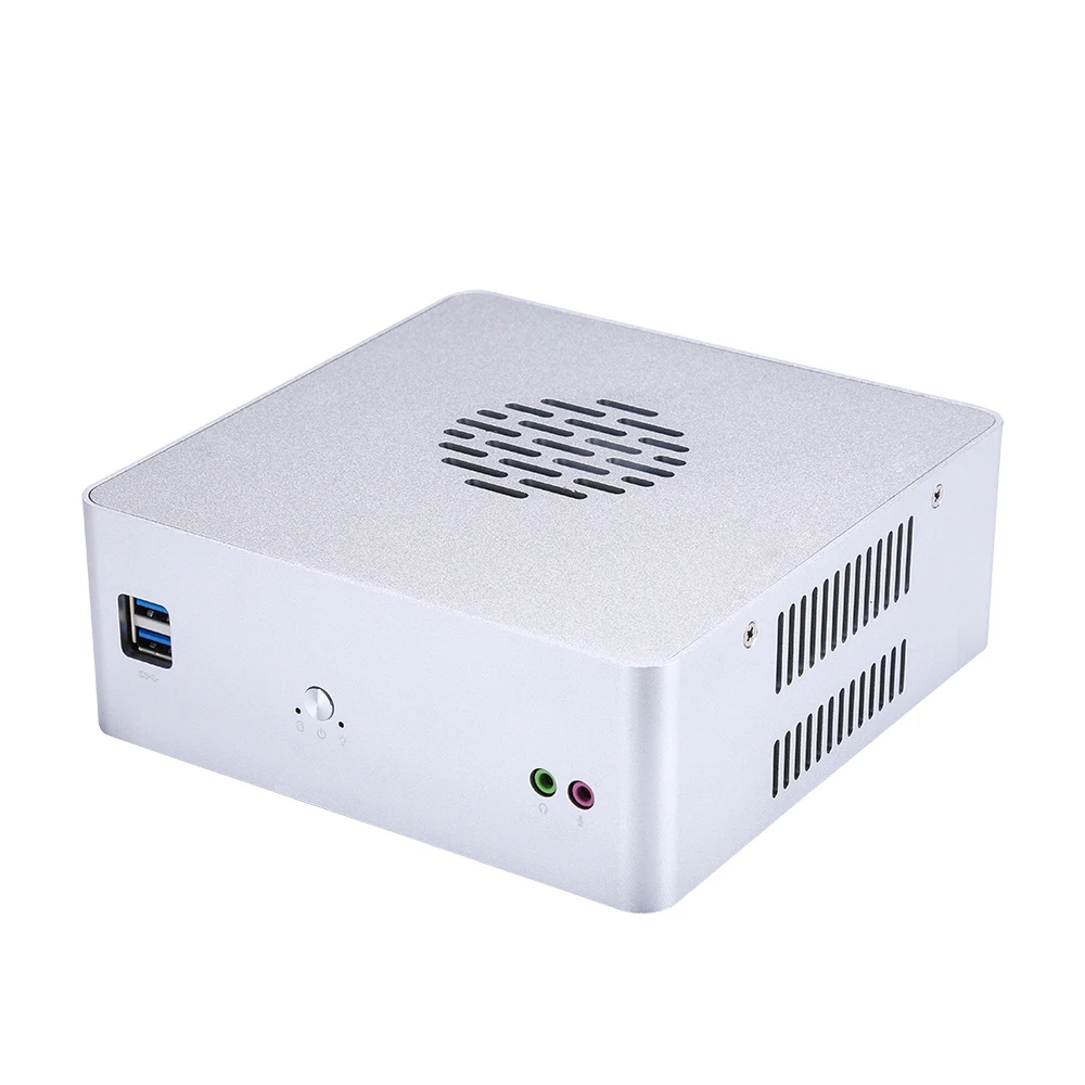 Qotom 2 гигабитный ethernet lan Мини ПК Core i3 i5 AES-NI маршрутизатор opnsense Sophos Vyos