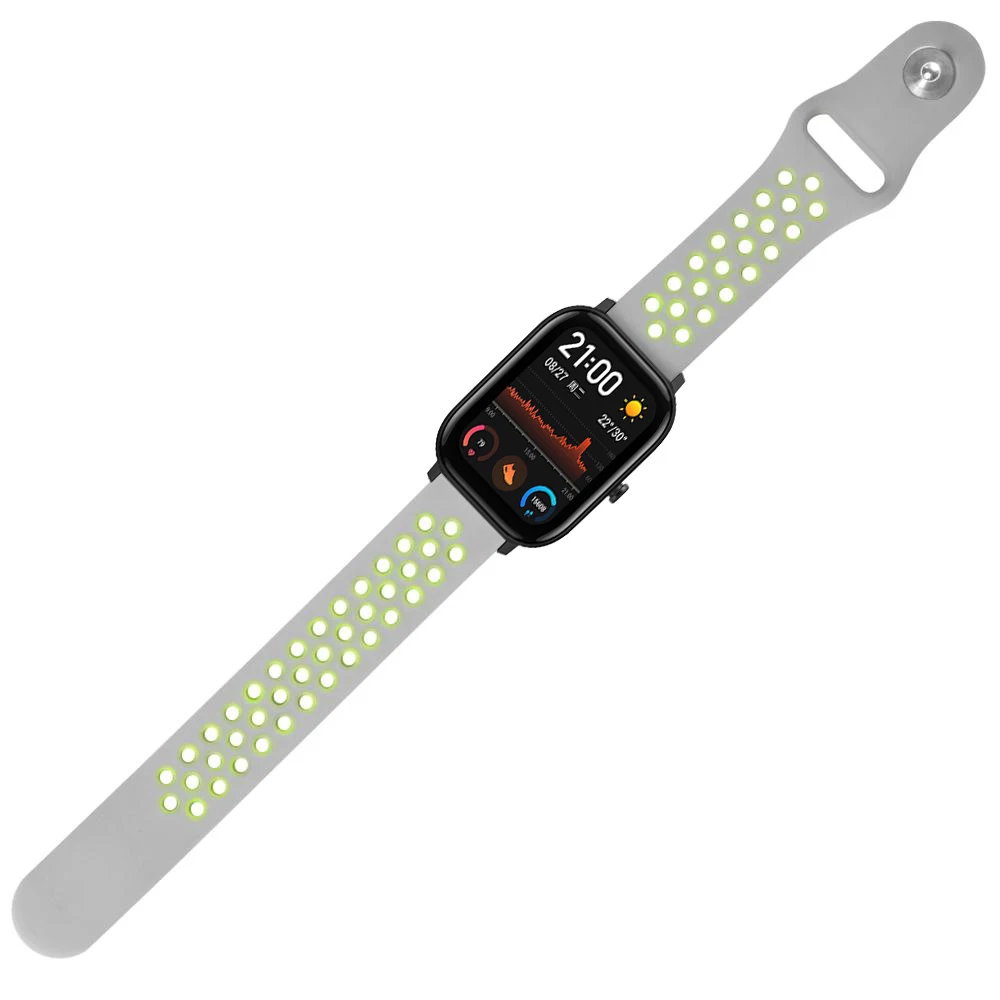Проветриваемый спортивный мягкий браслет на запястье для Huami Amazfit GTS, браслет на запястье, аксессуары для умных часов, сменный ремешок для умных часов