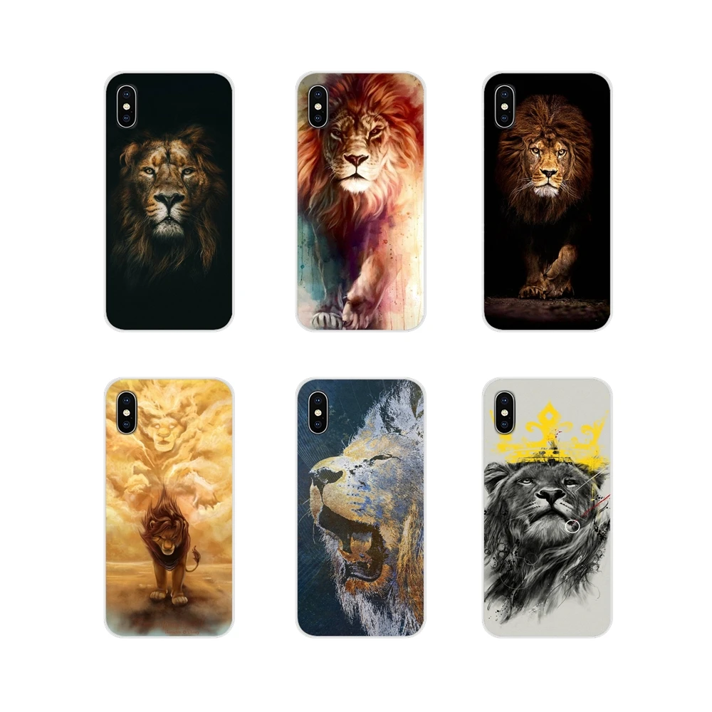 Художественные аксессуары для рисования King Lion чехлы телефонов Xiao mi 4 5 5s 6 A1 A2 5X6X8 9