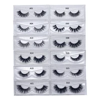 6d mink eyelashes factory outlet natural fluffy extension d808 human hair lashes holiday simulation 3d pasteurizedd22