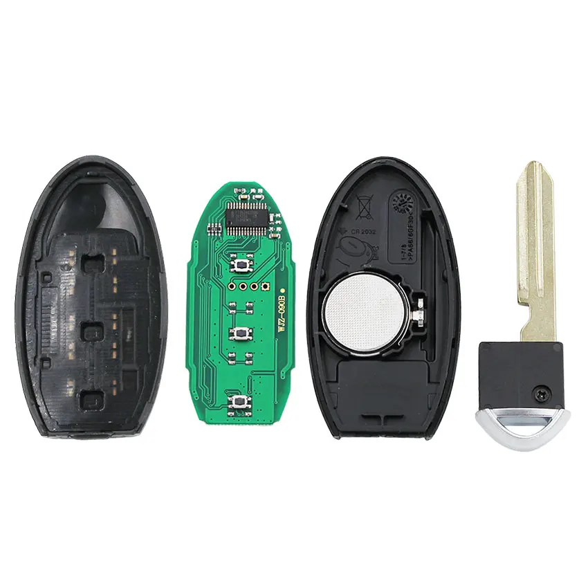 3 Button Keyless-go Samrt Remote Key Fob FSK 433.92MHz PCF7953X/Hitag /47 Chip for Nissan Altima 2013-2015 S180144017 | Автомобили и