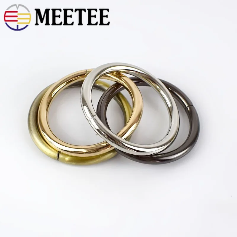 Металлические круглые застежки Meetee 32 мм с уплотнительным кольцом 5/20 шт.