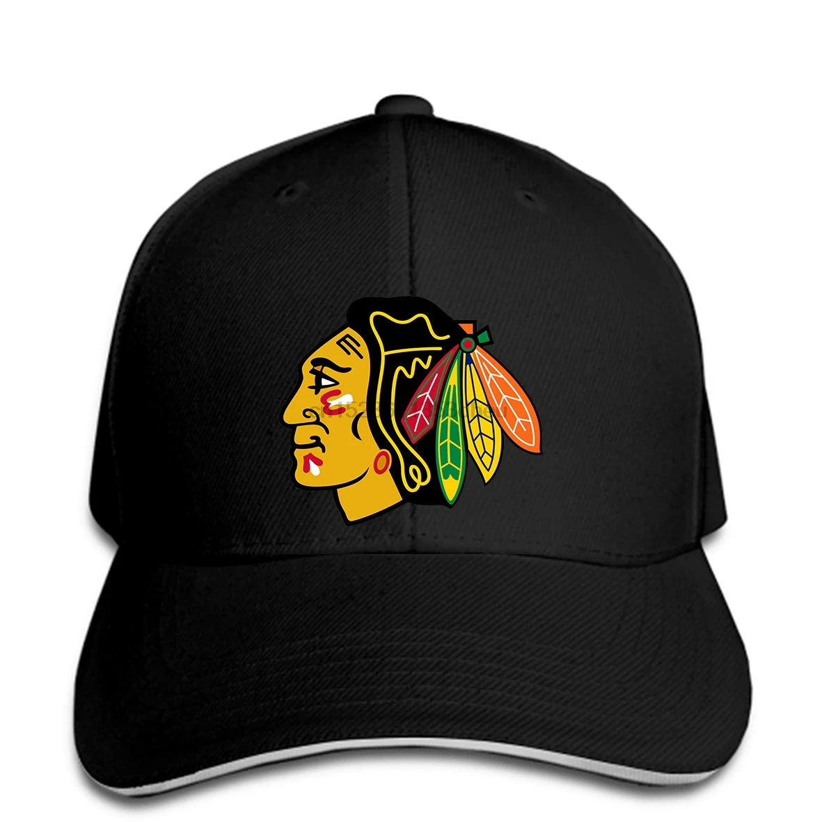 Бейсбольная кепка Blackhawk Chicago the hockey team S Tee бейсболка кепка|Мужские бейсболки| |