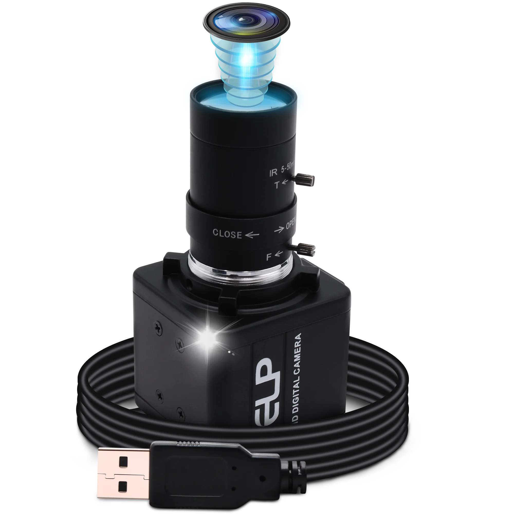 8-мегапиксельная вариофокальная камера видеонаблюдения с объективом 5-50 мм SONY IMX179