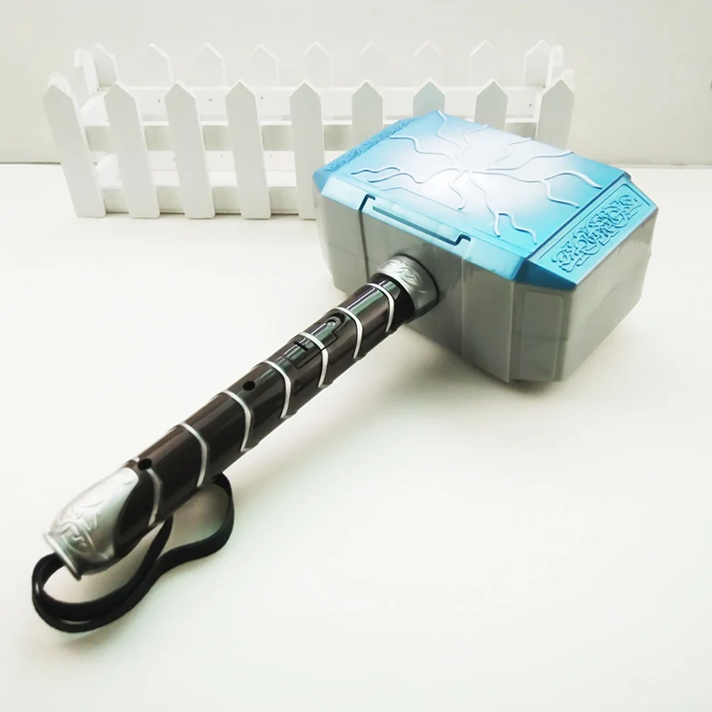 

Игрушки Тор светящийся игрушечный меч оружие землетрясение детские игрушки Тор светящийся молоток унисекс ужас светильник горячая Распро...